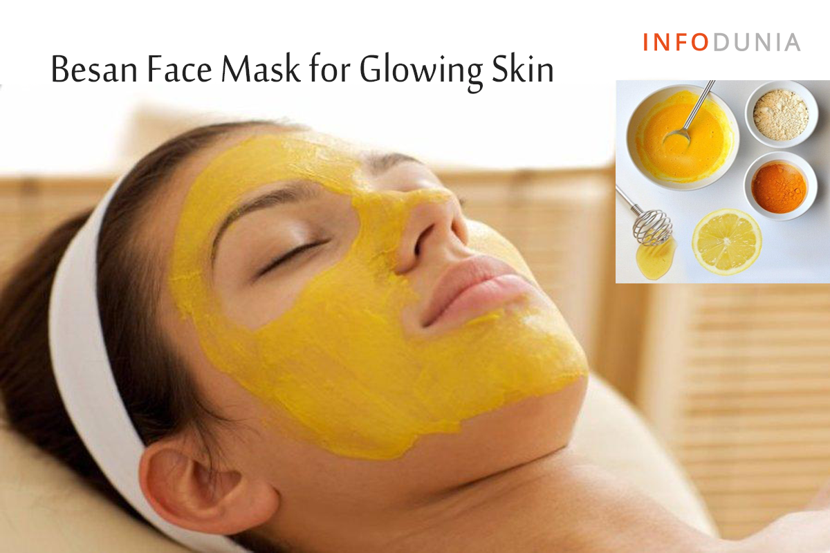 Top Natural Pack For Glowing Skin Home Made Besan Face Packs